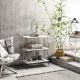 HANAH HOME Konzolni sto Lazandos, bela - 854KLN4321