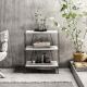 HANAH HOME Konzolni sto Lazandos, bela - 854KLN4321