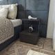 HANAH HOME Noćni stočić Tekoba, antracit - 854KLN4322