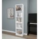 HANAH HOME Polica za knjige Fulya, bela - 854KLN4708