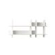 HANAH HOME Zidna polica Beads, bela - 855DTE1603