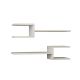 HANAH HOME Zidna polica Fork, bela - 855DTE1662
