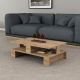 HANAH HOME Klub sto Mansu, svetlobraon - 855DTE2823