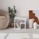 HANAH HOME Klub sto Bon, bela - EP3057098