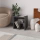 HANAH HOME Klub sto Bon, siva - EP3057104