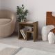 HANAH HOME Klub sto Bon, tamno braon - EP3057110