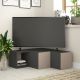 HANAH HOME Ugaona TV komoda Compact, antracit/krem - 855DTE3050