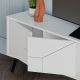 HANAH HOME TV komoda Dune, bela - 855DTE3094