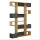 HANAH HOME Polica za knjige Niho, krem/antracit - 855DTE3722