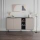 HANAH HOME Komoda Clara Console, antracit/krem - 855DTE4211