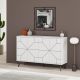 HANAH HOME Komoda Dune, bela - 855DTE4215