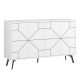 HANAH HOME Komoda Dune, bela - 855DTE4215