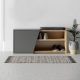 HANAH HOME Cipelarnik Fiona, antracit/krem - 855DTE4406