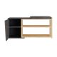 HANAH HOME Cipelarnik Fiona, antracit/krem - 855DTE4406