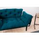 ATELIER DEL SOFA Sofa dvosed Nitta, plava - 859FTN1214
