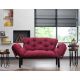 ATELIER DEL SOFA Sofa dvosed Nitta, bordo - 859FTN1219
