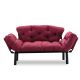ATELIER DEL SOFA Sofa dvosed Nitta, bordo - 859FTN1219