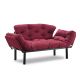 ATELIER DEL SOFA Sofa dvosed Nitta, bordo - 859FTN1219