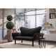 ATELIER DEL SOFA Sofa dvosed Chatto, crna - 859FTN1226