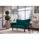 ATELIER DEL SOFA Sofa dvosed Chatto, petrolej - 859FTN1230
