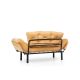 ATELIER DEL SOFA Sofa dvosed Nitta, oker - 859FTN1245