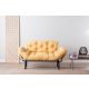 ATELIER DEL SOFA Sofa dvosed Nitta, oker - 859FTN1245