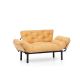 ATELIER DEL SOFA Sofa dvosed Nitta, oker - 859FTN1245