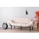 ATELIER DEL SOFA Trosed sofa Nitta, krem - 859FTN1360