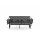 ATELIER DEL SOFA Sofa trosed Nitta triple, siva - 859FTN1362