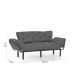 ATELIER DEL SOFA Sofa trosed Nitta triple, siva - 859FTN1362