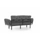 ATELIER DEL SOFA Sofa trosed Nitta triple, siva - 859FTN1362