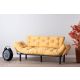 ATELIER DEL SOFA Trosed sofa Nitta, žuta - 859FTN1364
