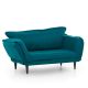 ATELIER DEL SOFA Sofa dvosed Vino Daybed, petrolej - 859FTN1373