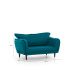 ATELIER DEL SOFA Sofa dvosed Vino Daybed, petrolej - 859FTN1373