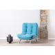 ATELIER DEL SOFA Fotelja Misa Solo, tirkizna - 859FTN1403