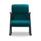 ATELIER DEL SOFA Fotelja na ljuljanje Yoka, petrolej - 859FTN1705