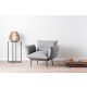 ATELIER DEL SOFA Fotelja Jax Solo, siva - 859FTN1718