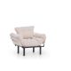 ATELIER DEL SOFA Fotelja Nitta single, krem - 859FTN1731
