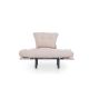 ATELIER DEL SOFA Fotelja Nitta single, krem - 859FTN1731