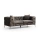 ATELIER DEL SOFA Dvosed Como, antracit - 859FTN2032