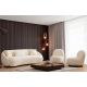 ATELIER DEL SOFA Sofa trosed Napoli Cream Bouclette, krem - 859FTN2044