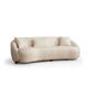 ATELIER DEL SOFA Sofa trosed Napoli Cream Bouclette, krem - 859FTN2044