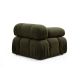 ATELIER DEL SOFA Ugaona garnitura Bubble, zelena - 859FTN2046