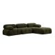 ATELIER DEL SOFA Ugaona garnitura Bubble, zelena - 859FTN2046