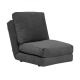 ATELIER DEL SOFA Fotelja na razvlačenje Taida, siva - 859FTN2317