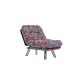 ATELIER DEL SOFA Fotelja na razvlačenje Misa Small Solo, patchwork - 859FTN2323
