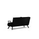 ATELIER DEL SOFA Sofa na razvlačenje Sando, crna - 859FTN2706