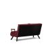 ATELIER DEL SOFA Sofa na razvlačenje Sando, bordo - 859FTN2710