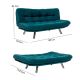ATELIER DEL SOFA Sofa trosed Misa small, petrolej - 859FTN2803