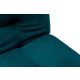 ATELIER DEL SOFA Sofa trosed Misa small, petrolej - 859FTN2803
